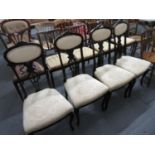 4x upholstered chairs