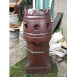 Glazed chimney pot