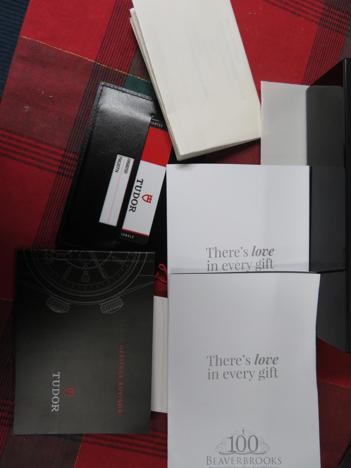 Tudor Advisor Mens Watch with full paperwork and box - Image 4 of 4