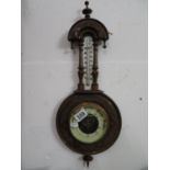 Mercury wall barometer