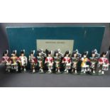 Frontline lead figures British Cameron Highlanders Band in mint condition