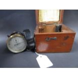 Mahogany boxed Anonometer by TB Winter and Son Newcastle