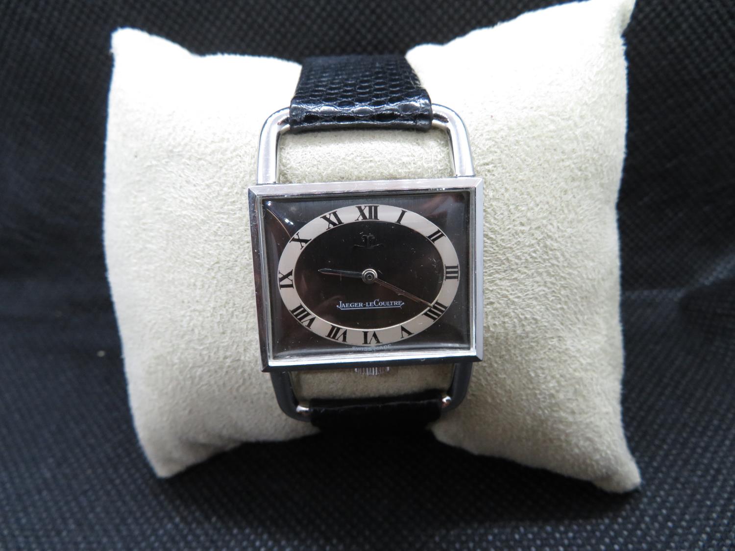 1952 Jaeger Le Coutre mens watch with original strap - excellent condition