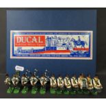 Ducal hand painted lead Seventh Duke of Edinburgh's own Ghurka rifles band boxed