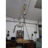 salter hanging brass scale