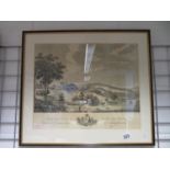 19" x 16" 1818 print by W Davison and Alnwick