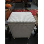 Lloyd loom laundry basket