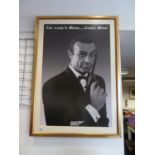 Large repro The names Bond, James Bond 3' x 2'