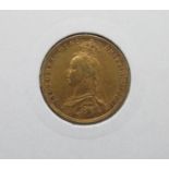 22ct 1890 London Mint full sovereign