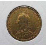 22ct 1889 London Mint full sovereign