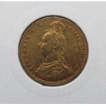 22ct 1887 London Mint full sovereign