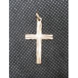 9ct gold cross