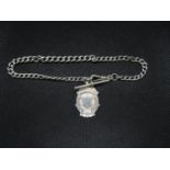 25gram fully HM Albert watch chain and fob