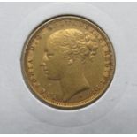 22ct 1883 Bunhead Sydney Mint full sovereign