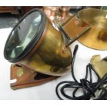 Copper electric lens slide viewer