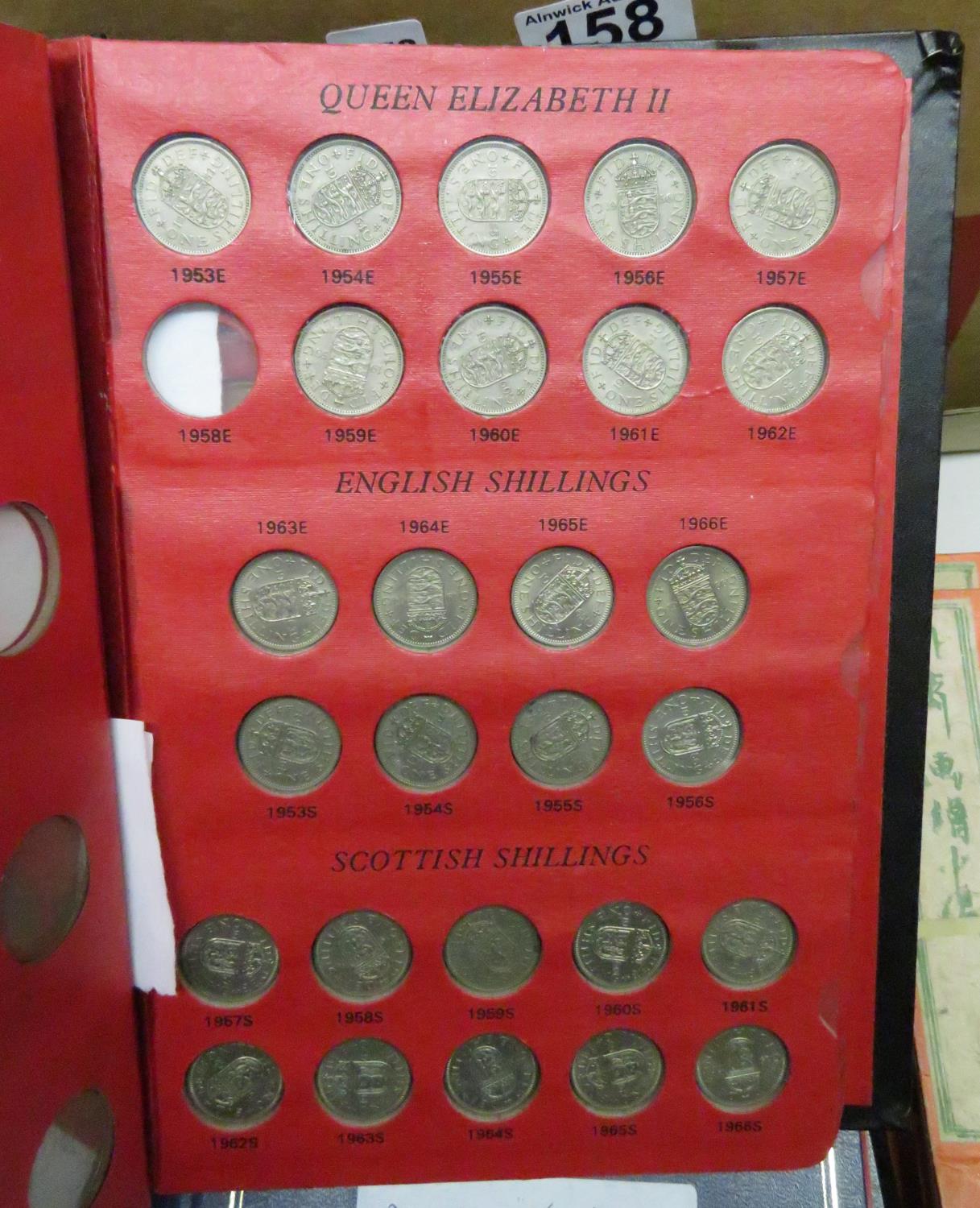 6x albums of British coins - Bild 3 aus 6