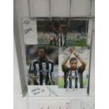 Signed Newcastle photo