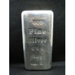 Fine silver 999 1kg HM silver bar