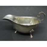 Silver gravy boat 90grams