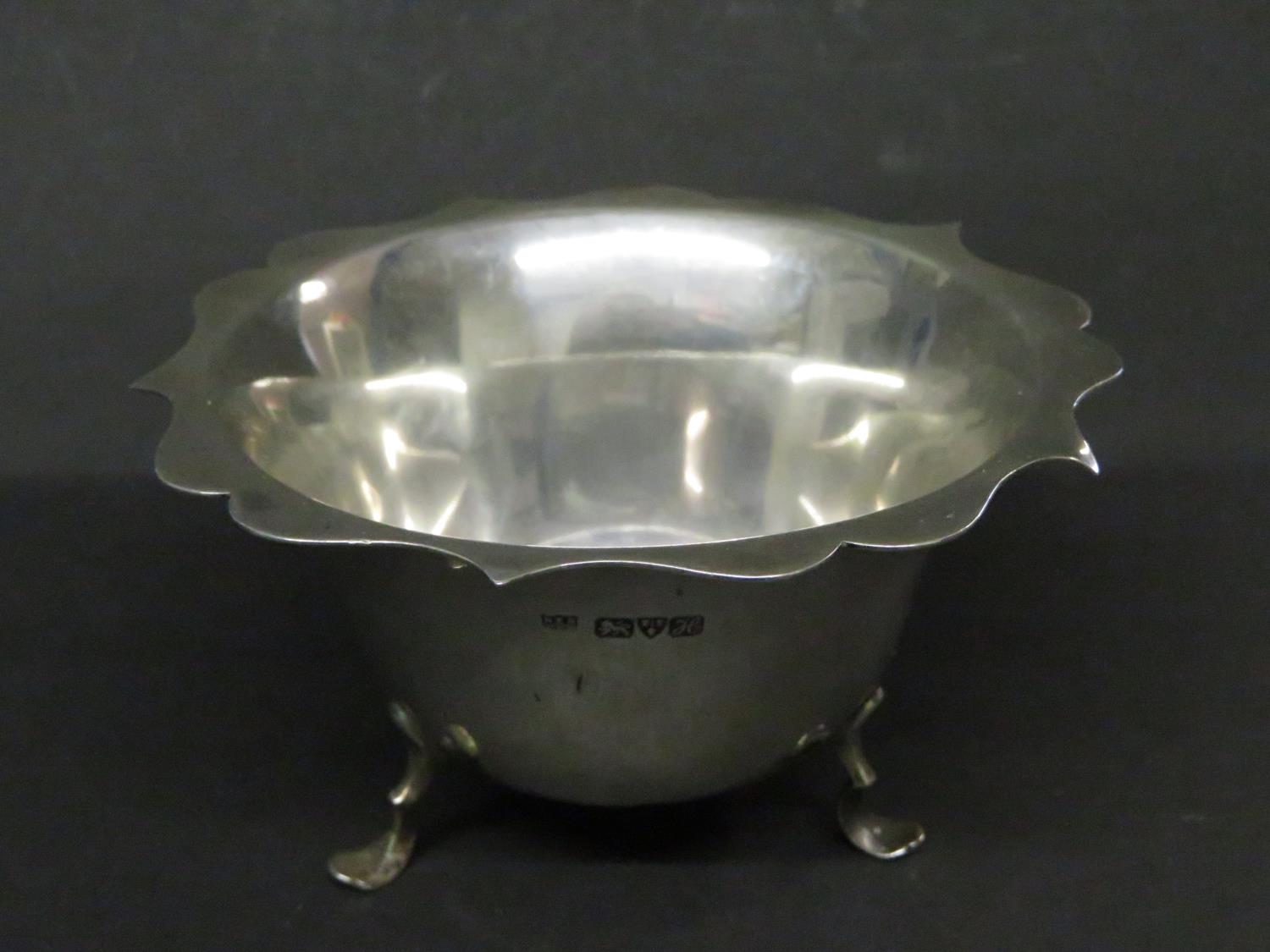 Silver sugar bowl 112grams