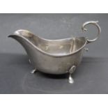 Silver gravy boat 103grams