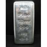 Fine silver 999 1kg silver bar