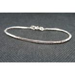 Silver bracelet