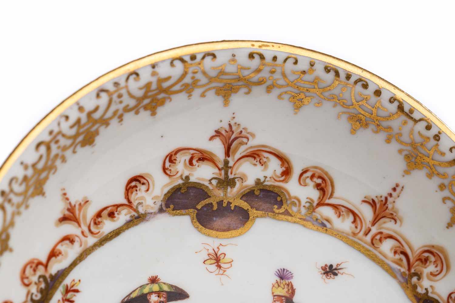 Koppchen mit Unterschale, Meissen 1723/24Koppchen mit Unterschale, Meissen 1723/24, beide Teile - Image 3 of 6