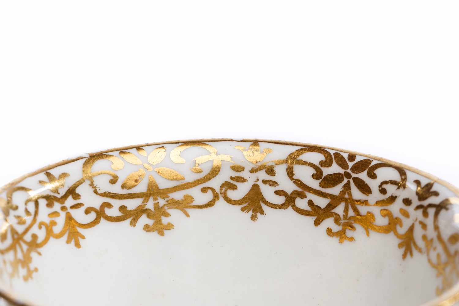 Koppchen mit Unterschale, Meissen 1725Koppchen mit Unterschale, Meissen 1725, beide Teile mit - Image 5 of 6