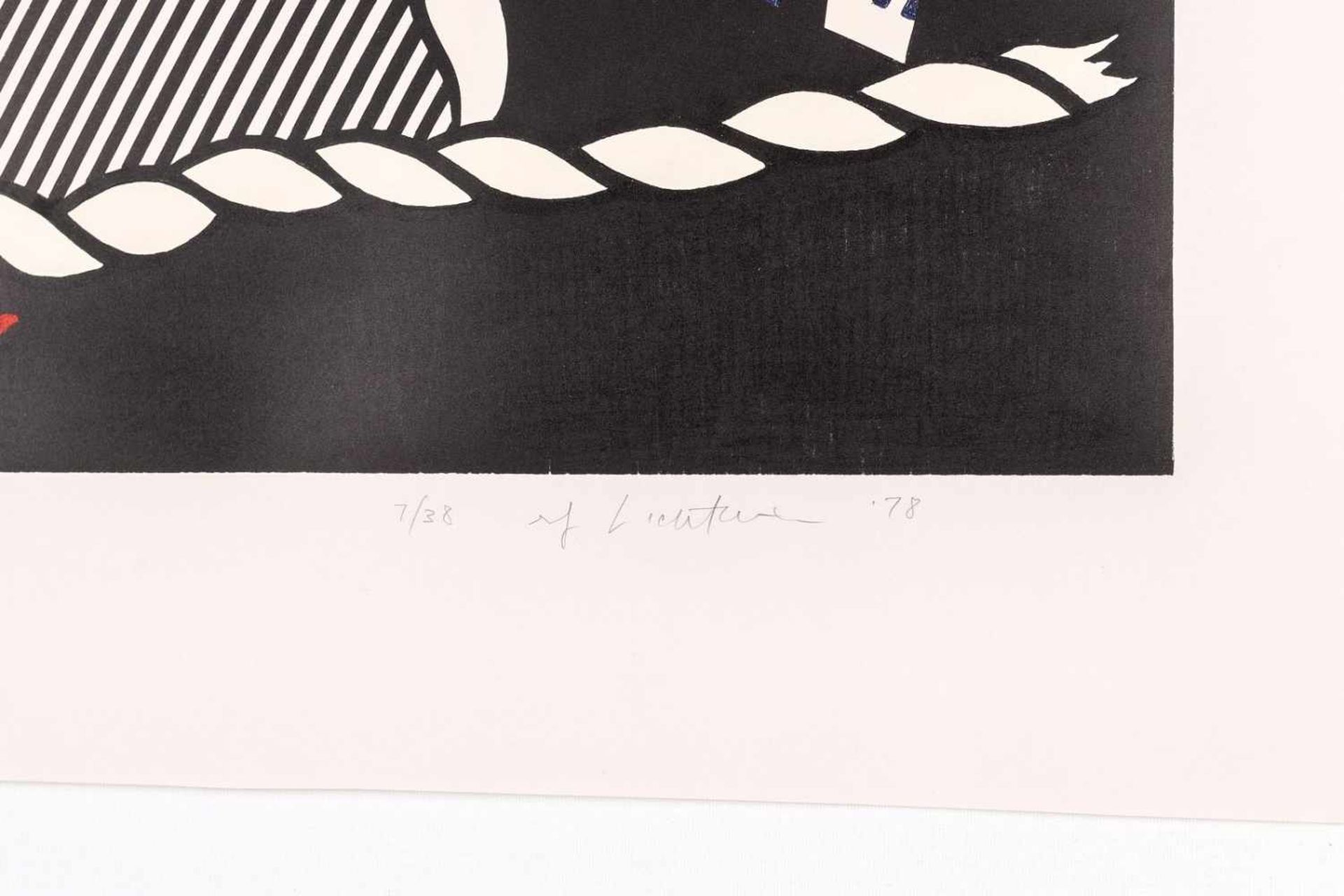 Roy Lichtenstein, ‘Figures with Rope’, Lithografie, 1978Roy Lichtenstein (1923-1997) – - Bild 2 aus 2