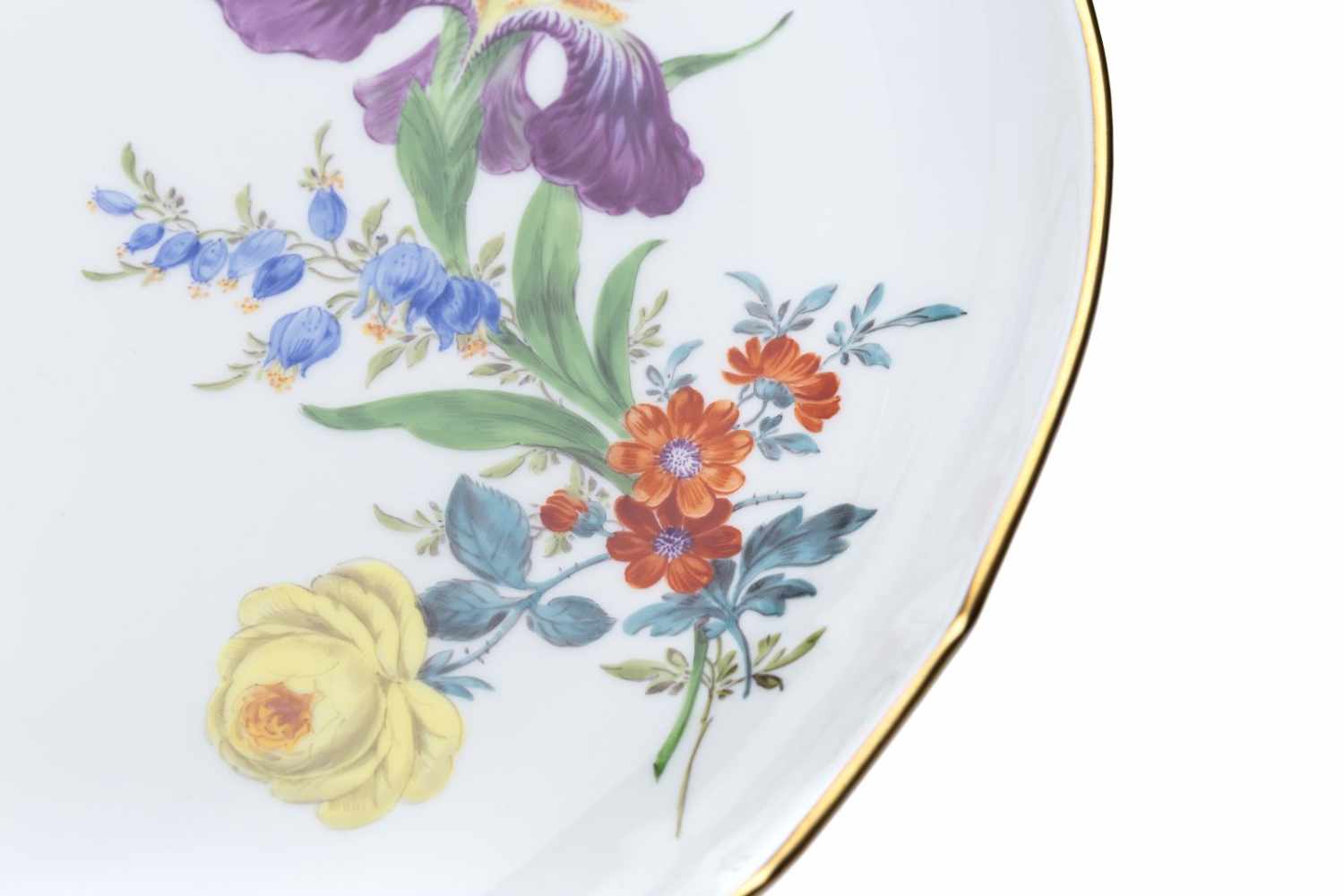 Meissen Kaffeeservice "3 Blumen" 22 teiligEin Kaffeeservice von Meissen Dekor " 3 Blumen", - Image 7 of 15