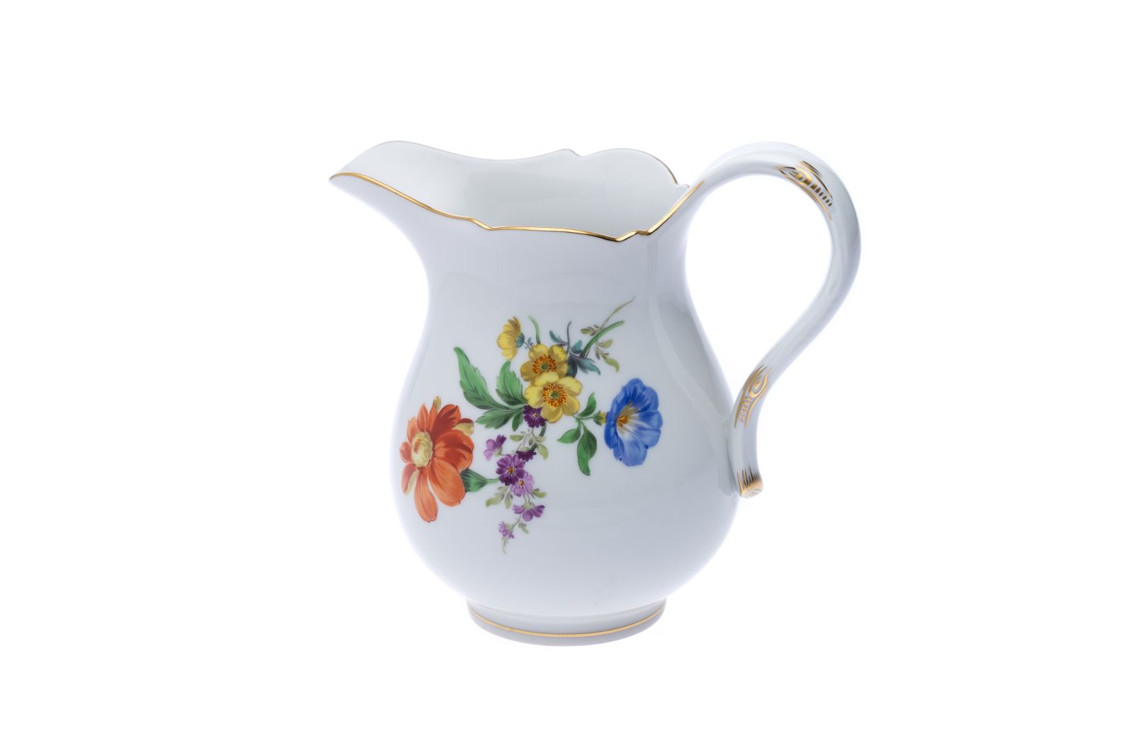 Meissen Kaffeeservice "3 Blumen" 22 teiligEin Kaffeeservice von Meissen Dekor " 3 Blumen", - Image 13 of 15