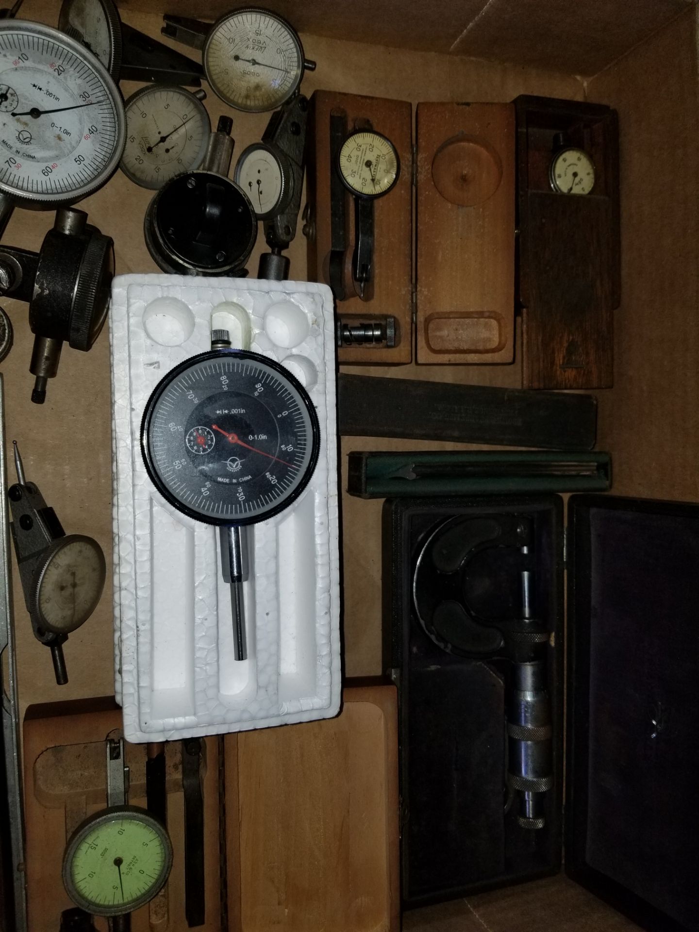 Group of Gauges, Dial Indicators, Micrometer - Image 3 of 3