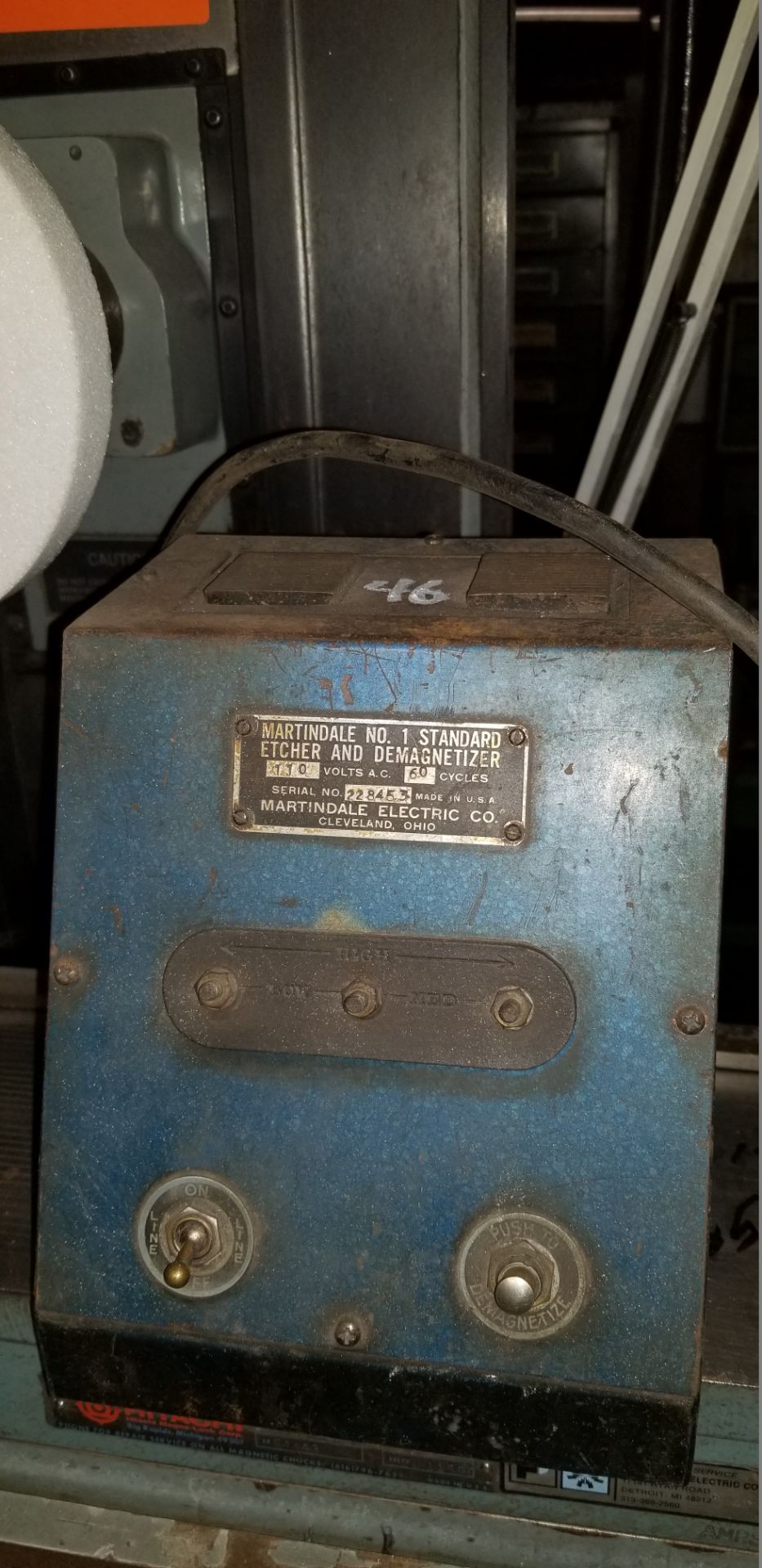 Martindale No.1 Standard Etcher & Demagnetizer