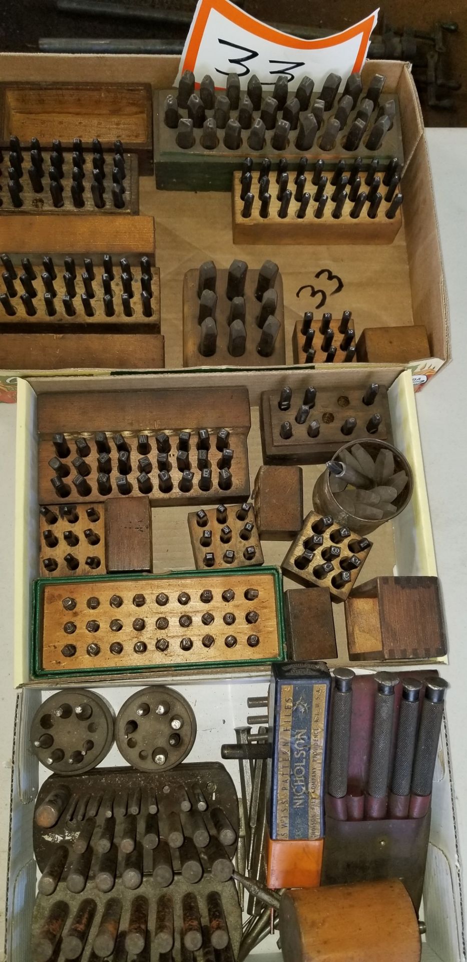 Letter & Number Metal Stamps, Center Punches and Various Assortment