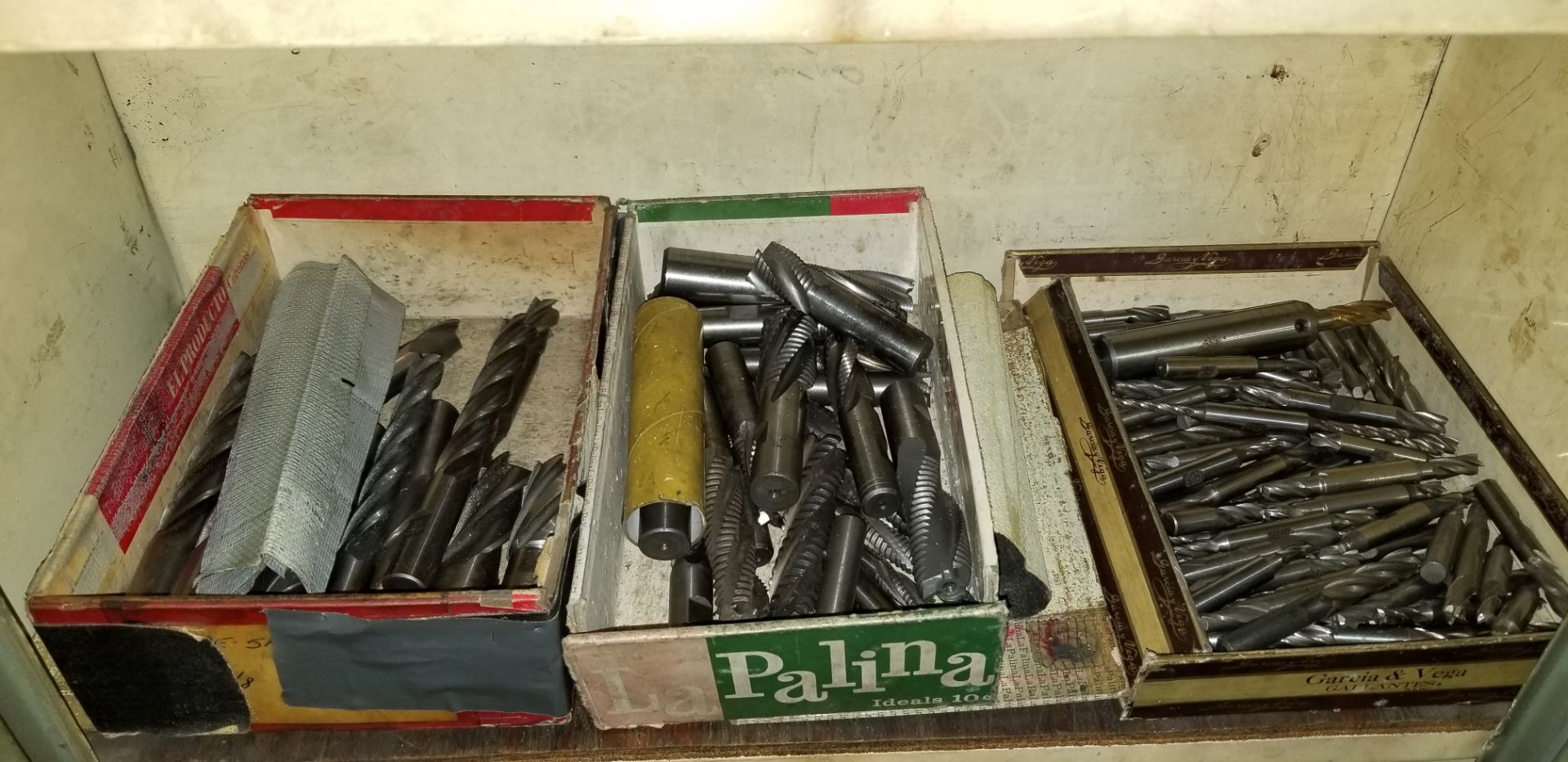 Group of Various Tools with Taps, Screws, Reamers and Metal Shop Cabinet - Image 2 of 7
