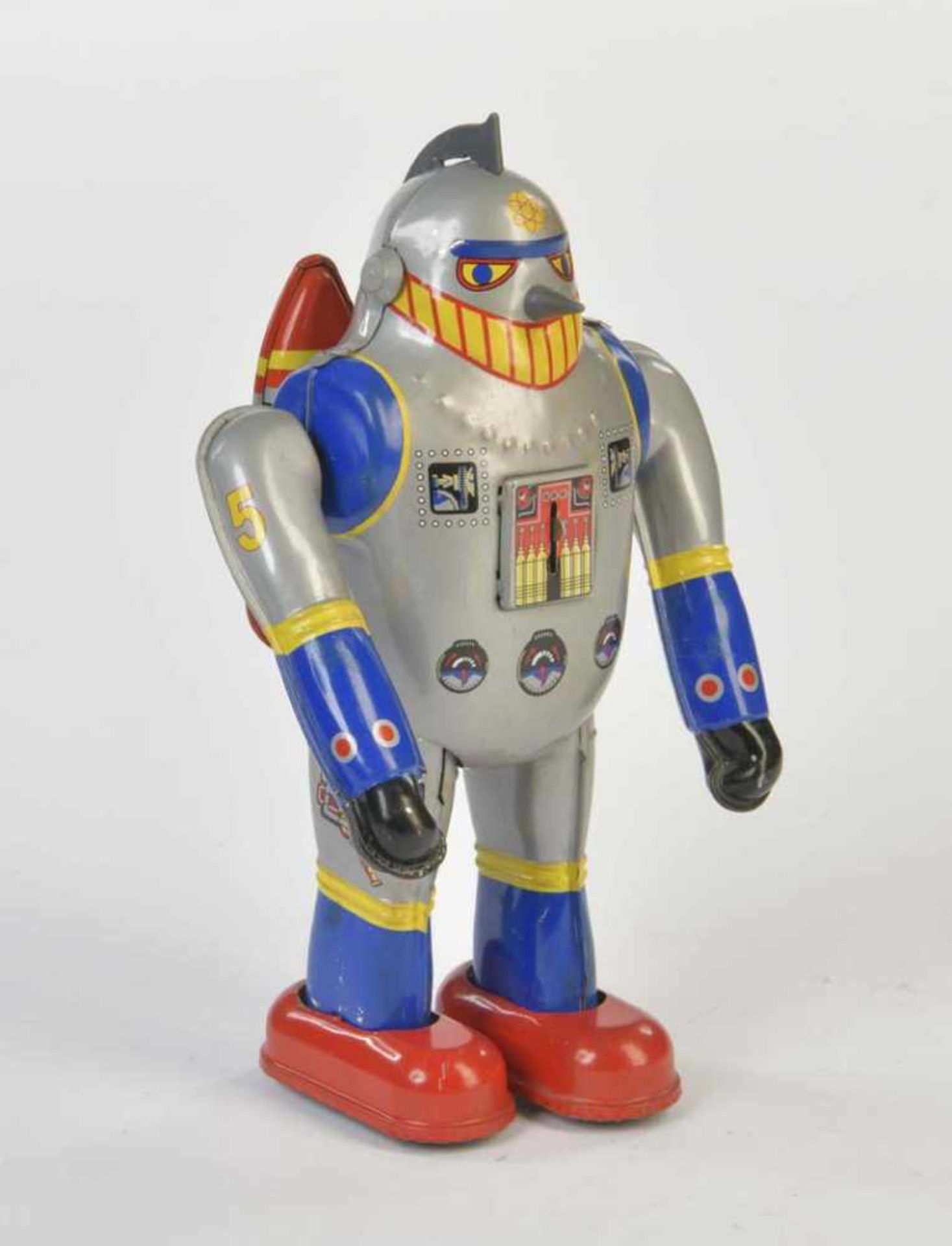 Tetsujn Roboter 28-GO, 23 cm, Blech, UW ok, min. LM, Z 2+Tetsujn Robot 28-GO, tin, cw ok, min. paint