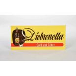 Blechschild "Diebronella Gold und Silber", 20x45 cm, Z 1-Tin Plate Sign "Diebronella Gold und