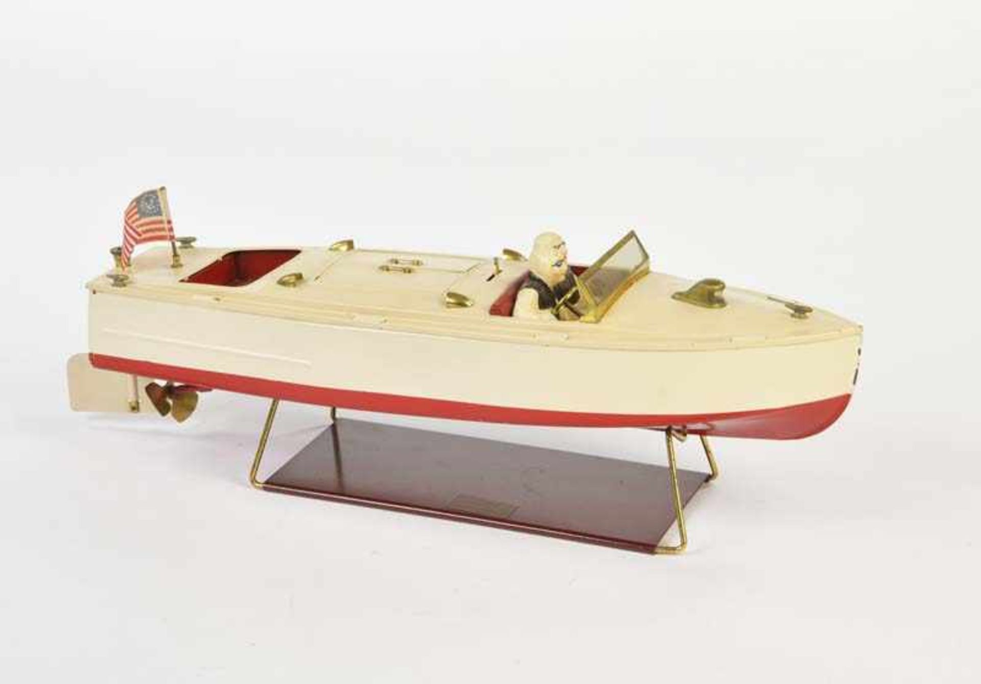 Lionel Craft, Rennboot, USA, 42 cm, Blech, UW ok, Vorbild des Schuco Nachbaus, Z 1Lionel Craft,