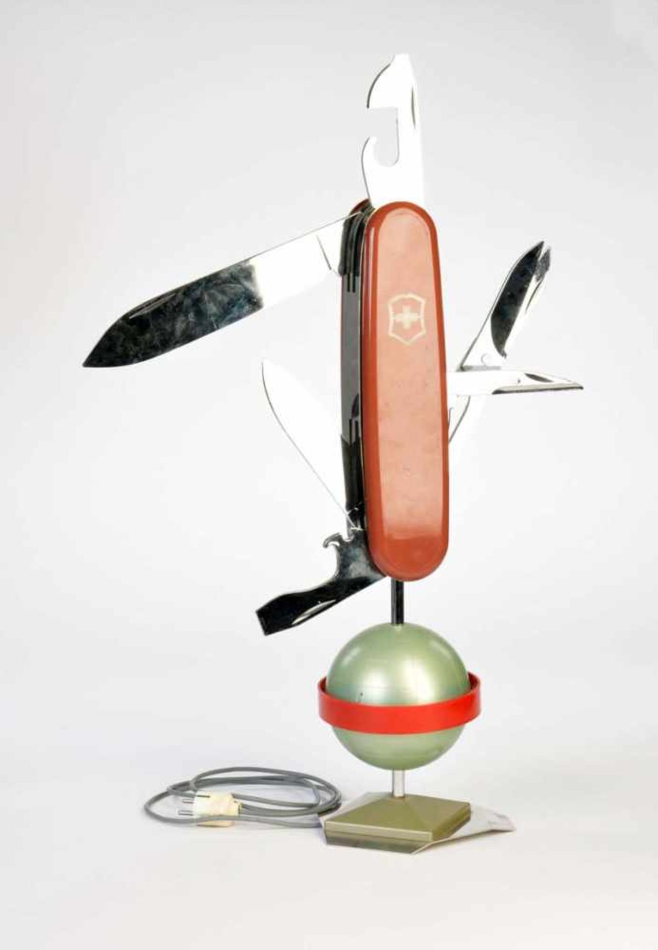 Victorinox, Taschenmesser Werbedisplay mit Elektroantrieb, Switzerland, 100 cm, Funktion ok, Z 1-