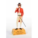 Figur "Rauchender Dandy" (Thomas Radford Sunday's Fantasy Tobacco), W.-Germany, 42 cm, Kst, min.