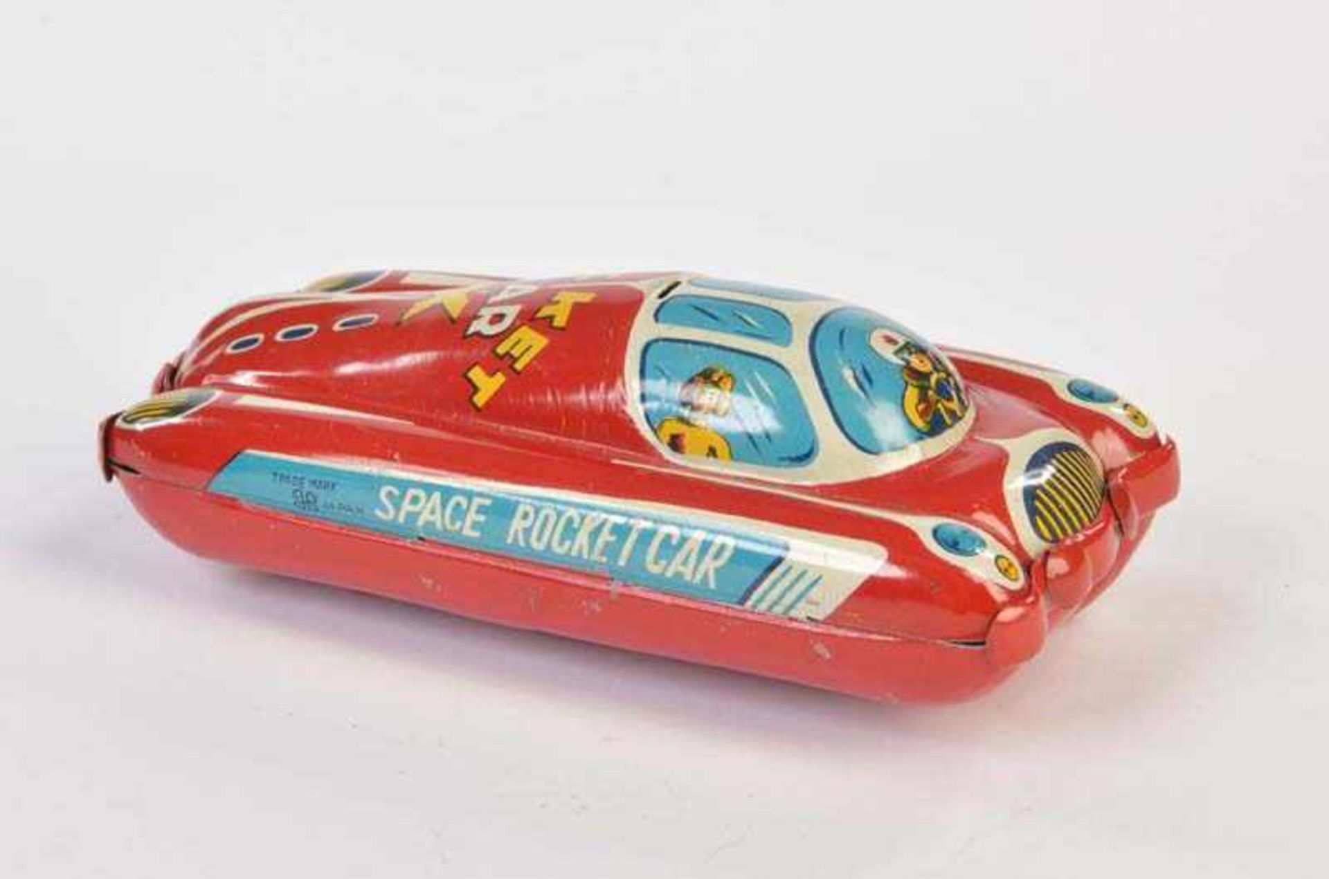 Modern Toys, Space Rocket Car, Japan, 15 cm, Blech, Friktion ok, min. LM, Z 2Modern Toys, Space
