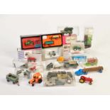 Wiking, Preiser a.o., Bundle Vehicles (mostly agriculture), W.-Germany, 1:87, plastic, please