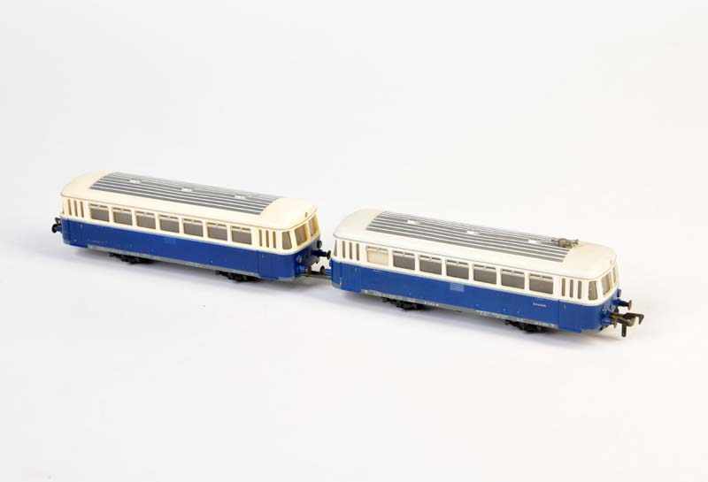 Fleischmann, Diesel Track Bus 4401, W.-Germany, plastic, C 1-Fleischmann, Diesel Schienen Omnibus