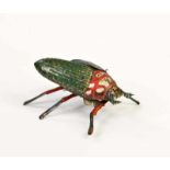 Lehmann, Beetle 431, Germany pw, tin, cw ok, paint d., C 2-3Lehmann, Käfer 431, Germany VK, 11 cm,