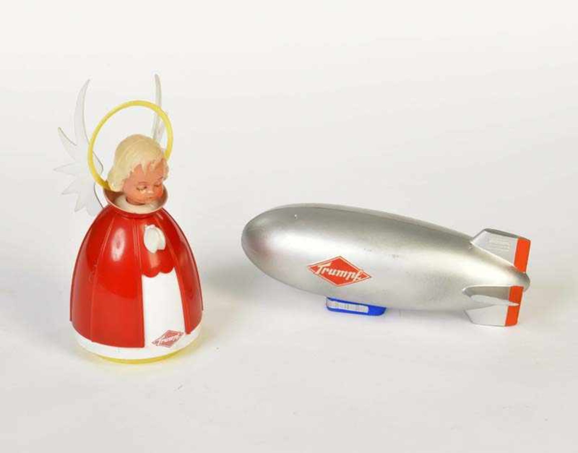 Trumpf, Zeppelin + Angel, W.-Germany, plastic, C 1-2Trumpf, Zeppelin + Engel, W.-Germany, 16 + 19