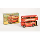 Yonezawa, Double Decker Bus, Japan, tin, friction ok, box C 1-, C 1-Yonezawa, Double Decker Bus,