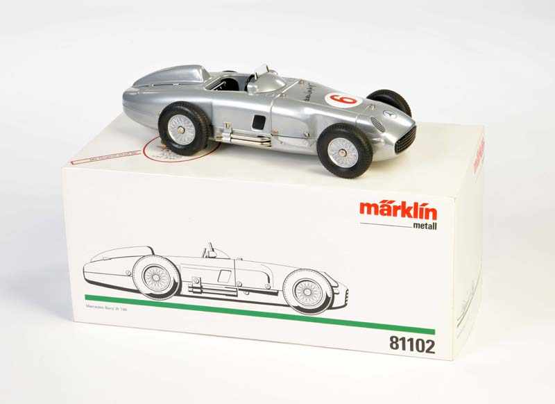 Märklin, Racing Car "Hans Hermann", tin, cw ok, box C 1, from 1994, C 1Märklin, Rennwagen "Hans