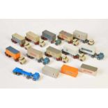 Wiking, Bundle Container Trucks, W.-Germany, plastic, C 1-2Wiking, Konvolut Container LKW, W.-