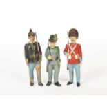 Tippel Topple, Austrian, Prussian + Englishman, Germany pw, paint d., C 2-3Tippel Topple,